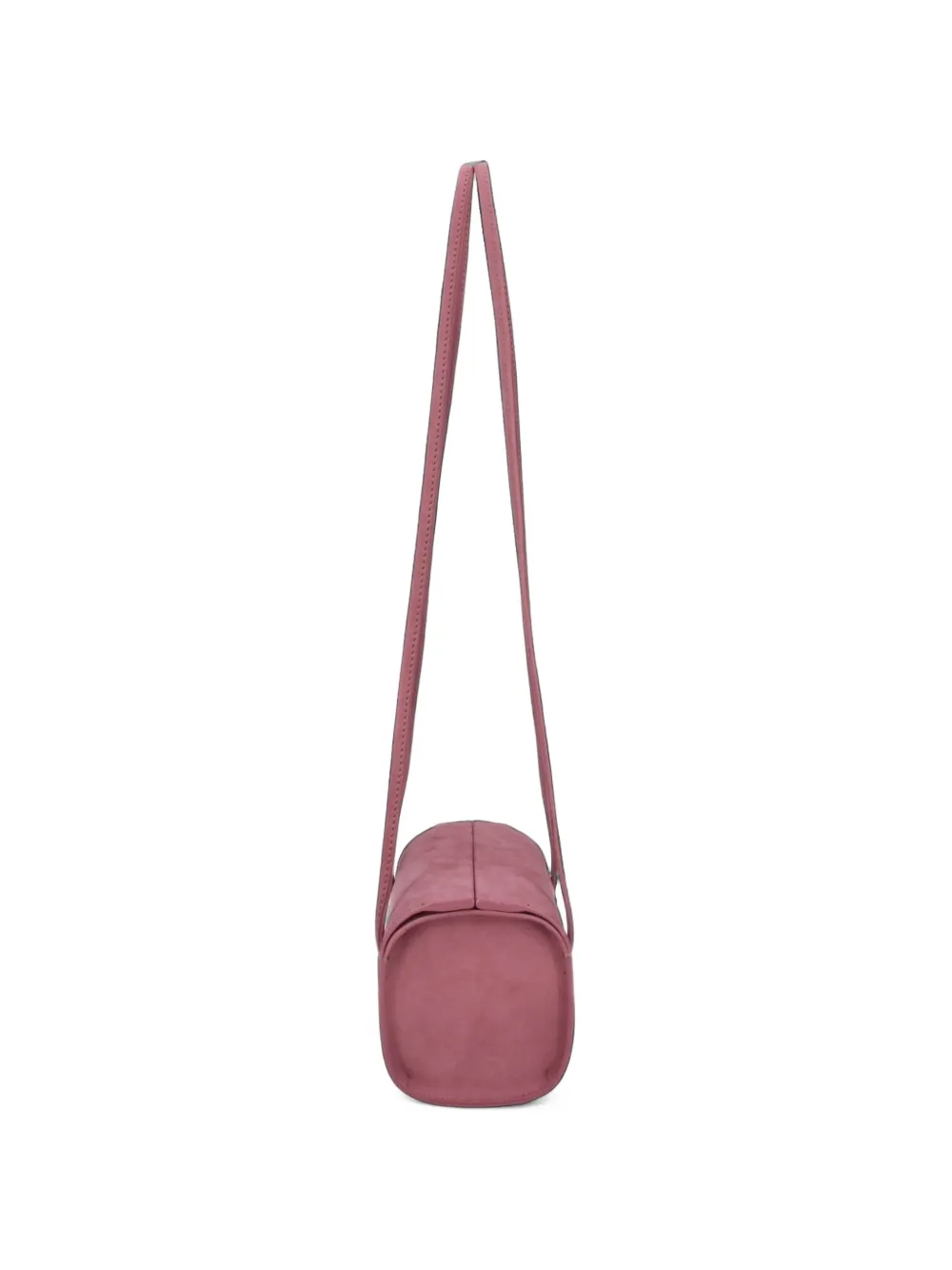 Fane Mie Nubuck Shoulder Bag In Pink