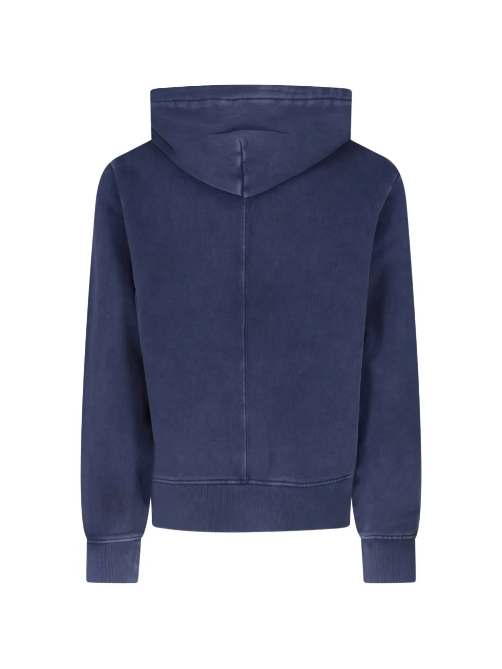 ENTIRE STUDIOS faded zip-up hoodie Blauw