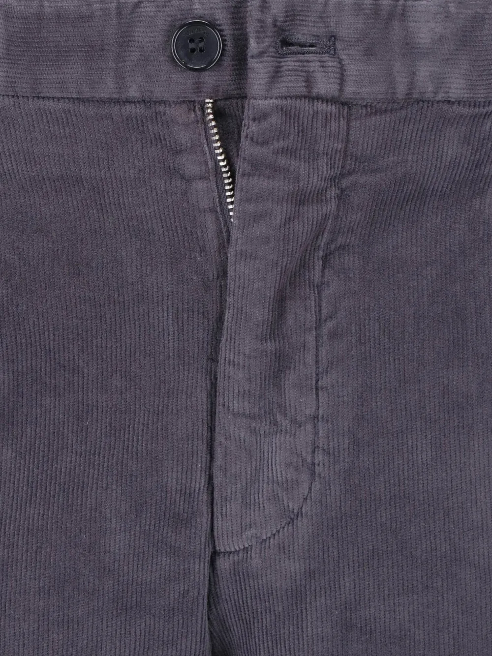 Incotex corduroy straight-leg trousers Grijs