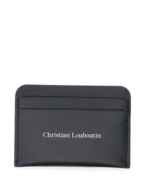 Christian Louboutin tarjetero Canopy con logo