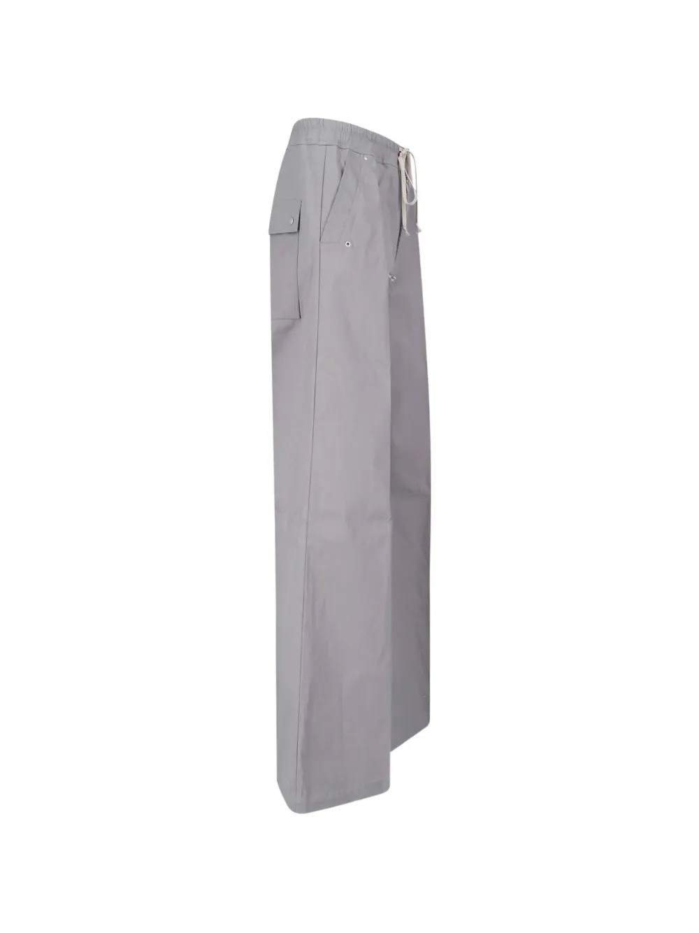 Rick Owens drawstring wide-leg trousers Grijs