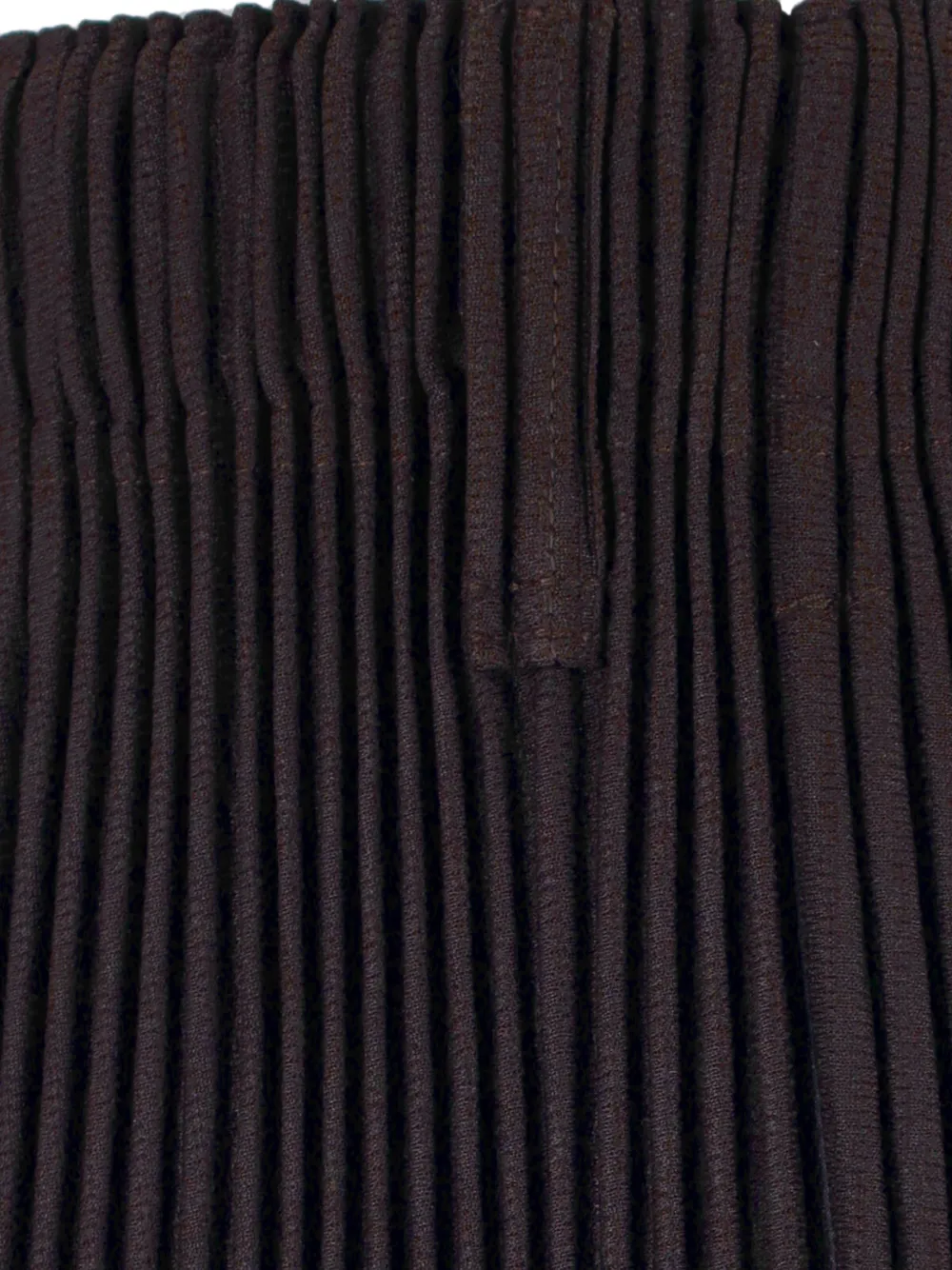 Homme Plissé Issey Miyake pleated tapered trousers Bruin