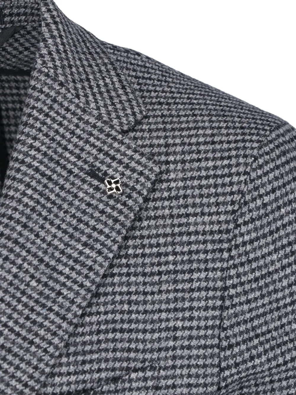 Tagliatore Blazer met pied-de-poule print Grijs