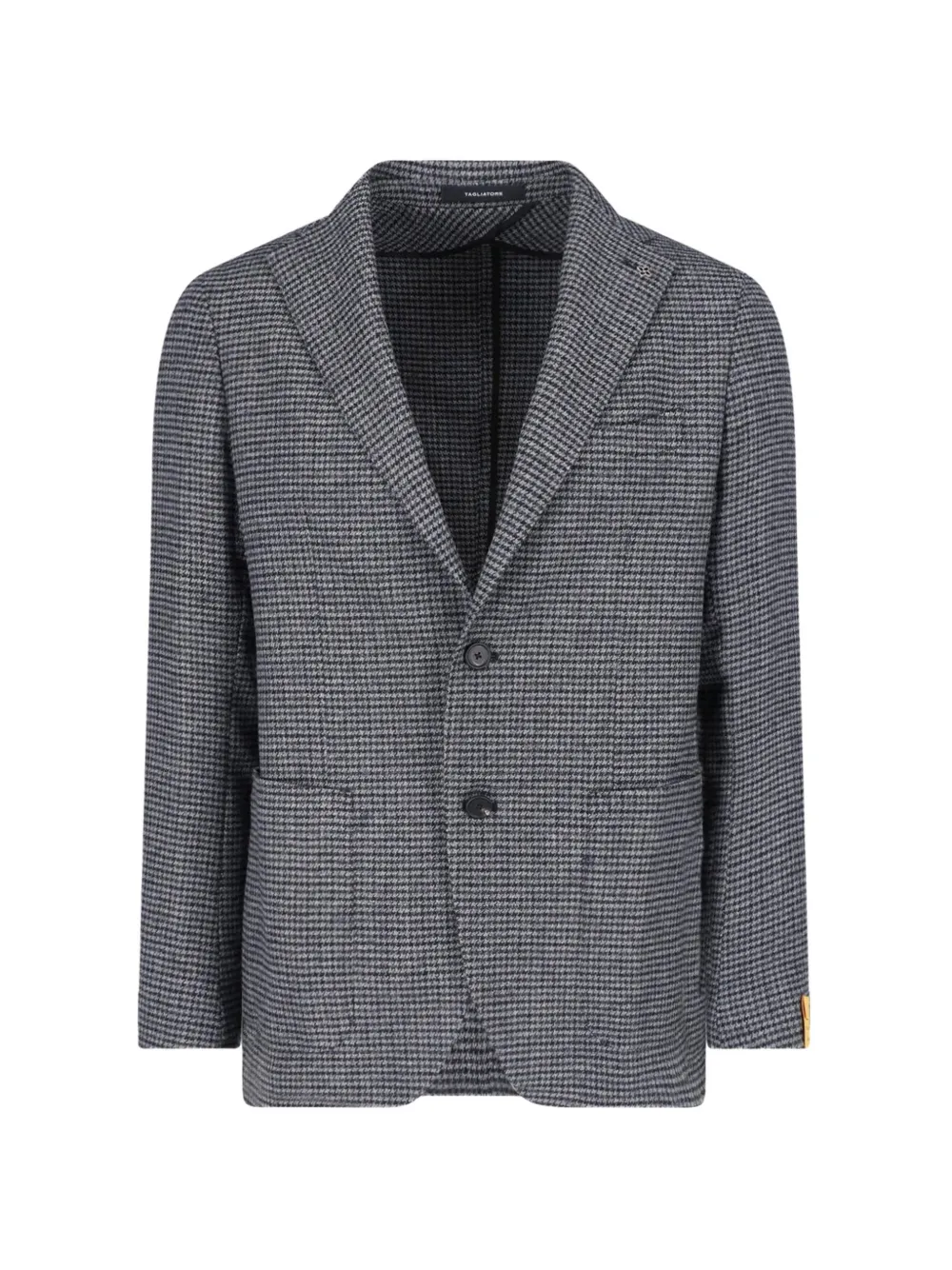 Tagliatore houndstooth-pattern blazer - Grey