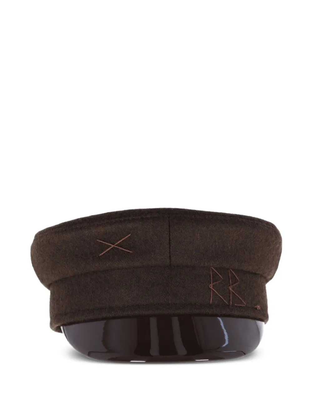 Ruslan Baginskiy Baker Boy-embroidered hat