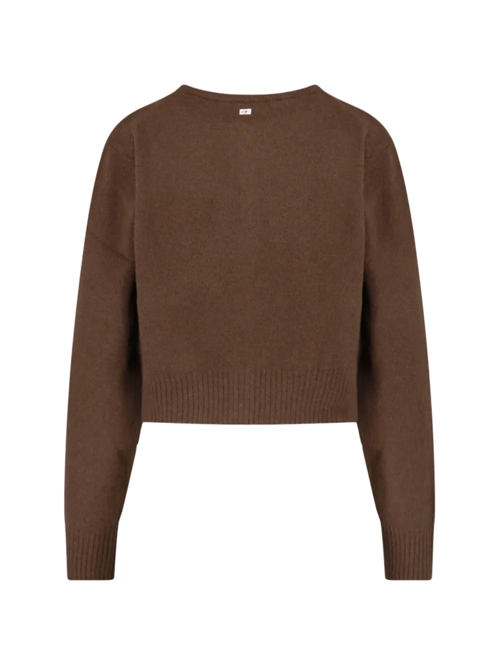 Low Classic cropped button-up cardigan Bruin