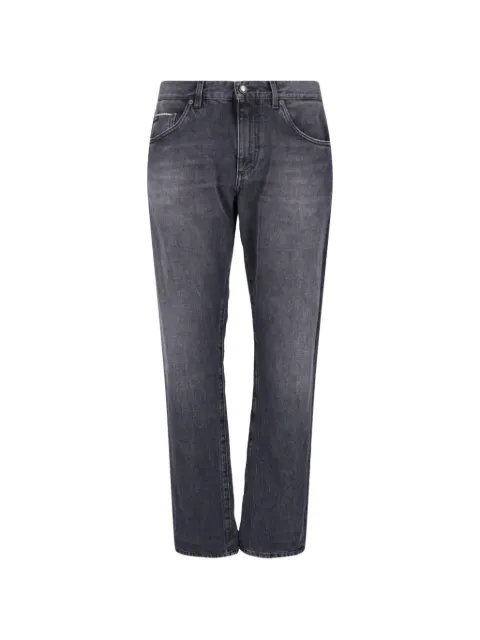 Dolce & Gabbana logo-patch jeans
