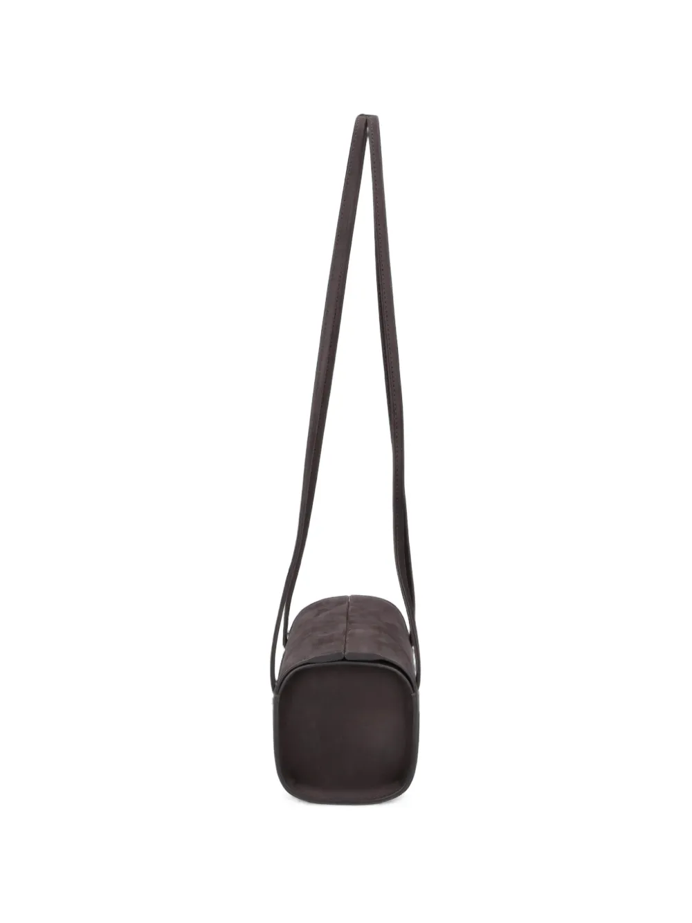 Fane Mie Nubuck Shoulder Bag In Brown