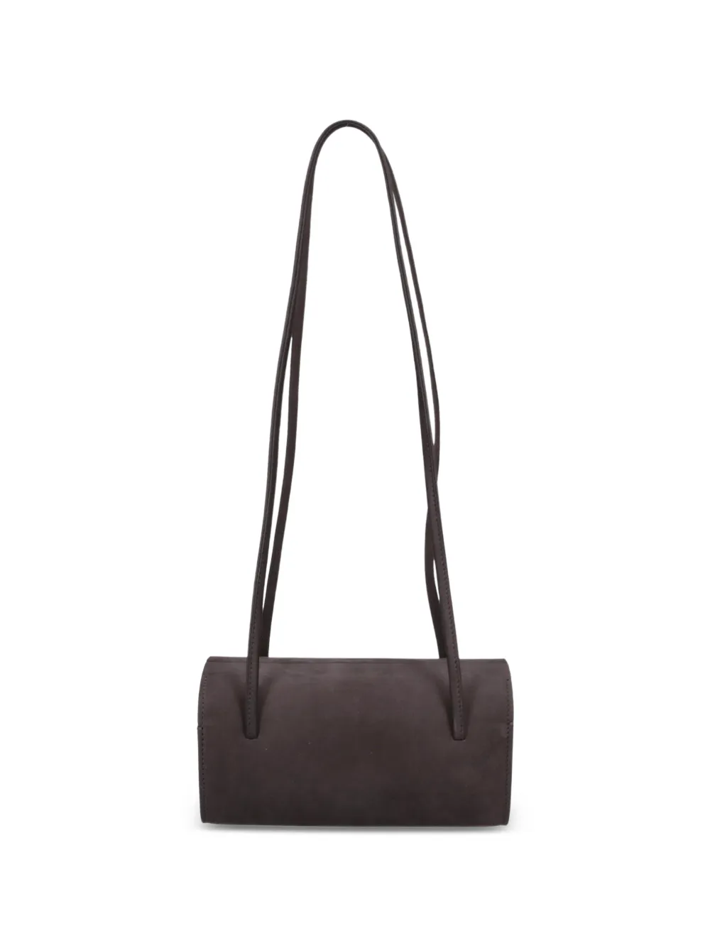 Fane Mie Nubuck Shoulder Bag in Brown, view 2