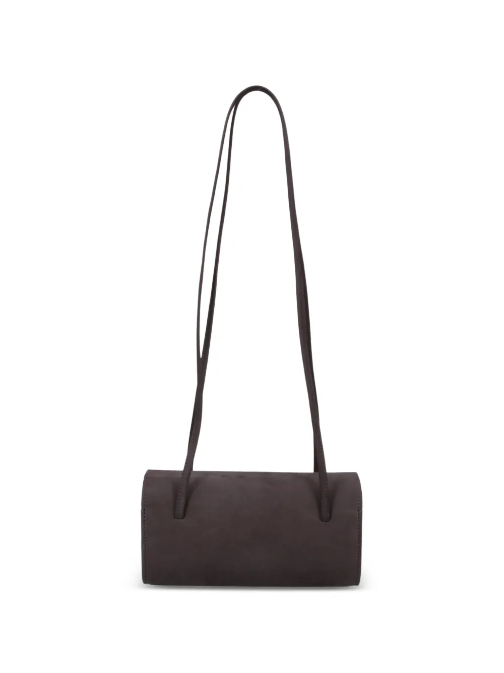 FANE Mie nubuck shoulder bag - Marrone