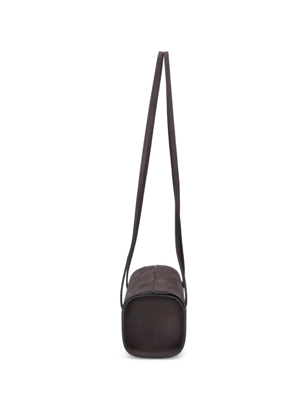 Fane Mie Nubuck Shoulder Bag in Brown, view 4