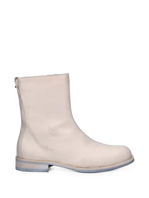 OUR LEGACY waxed-suede boots