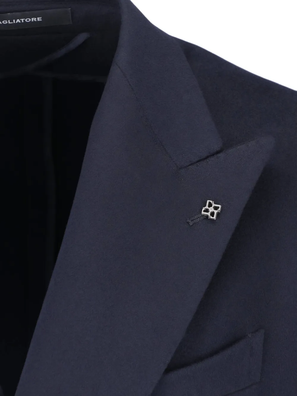 Tagliatore x Sugar kasjmier blazer met dubbele rij knopen Blauw