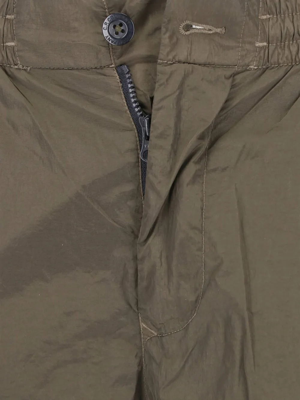 C.P. Company Chrome-R Lens-detail cargo pants Groen