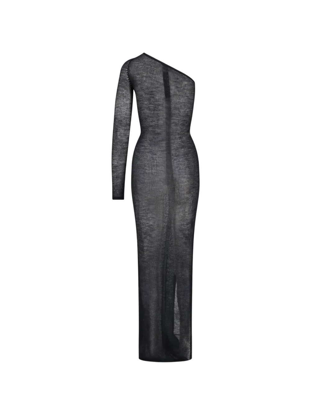 Rick Owens Asymmetrische jurk Zwart