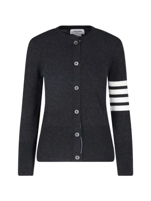 Thom Browne classic cashmere 4-bar V-neck cardigan