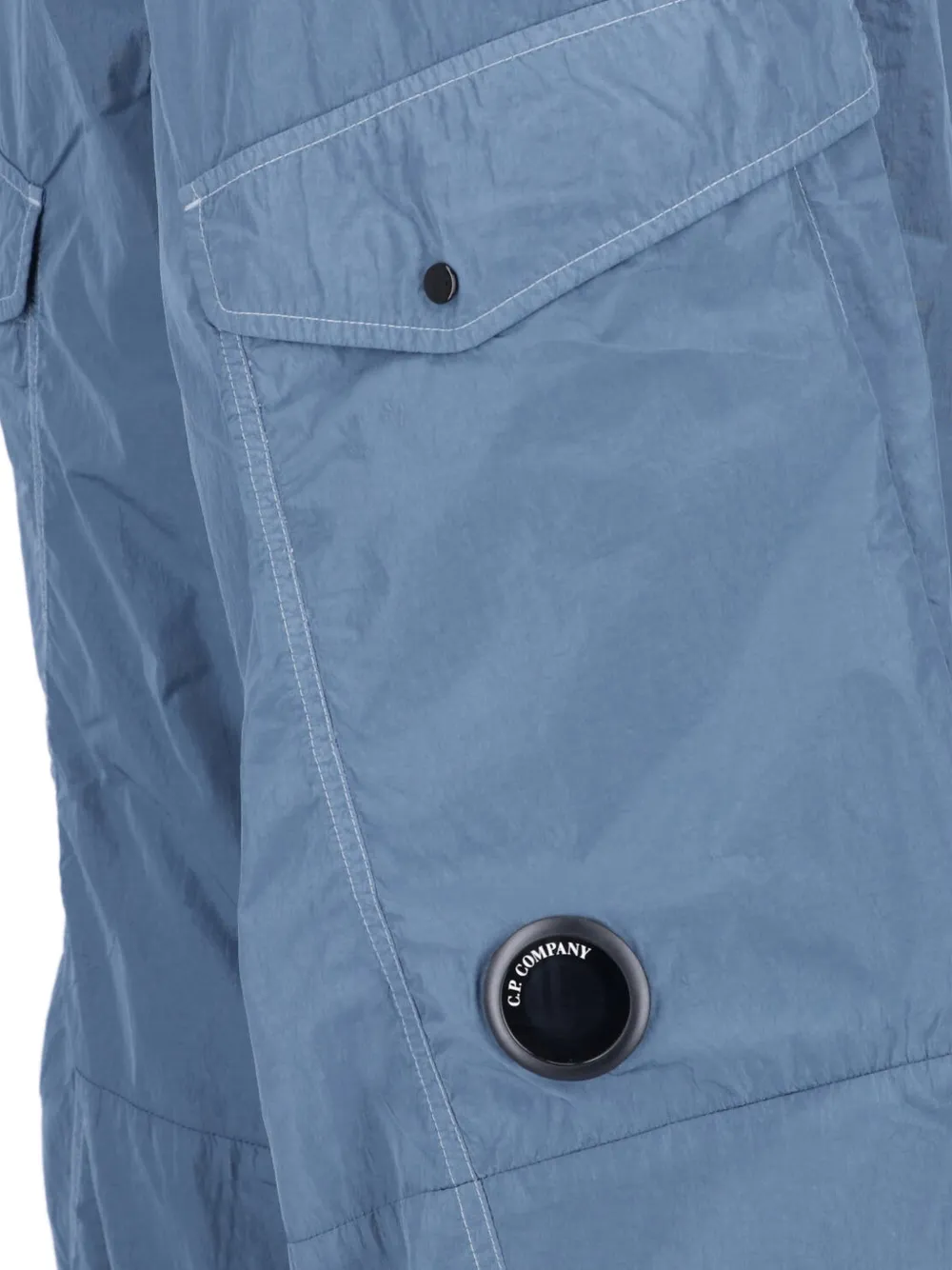 C.P. Company Chrome-R cargo broek met Lens-detail Blauw