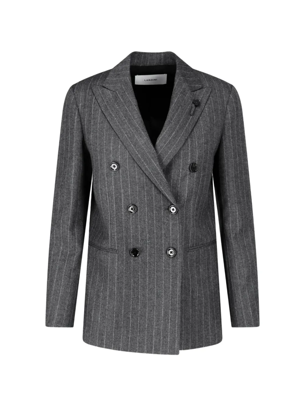 Lardini pinstripe double-breasted jacket