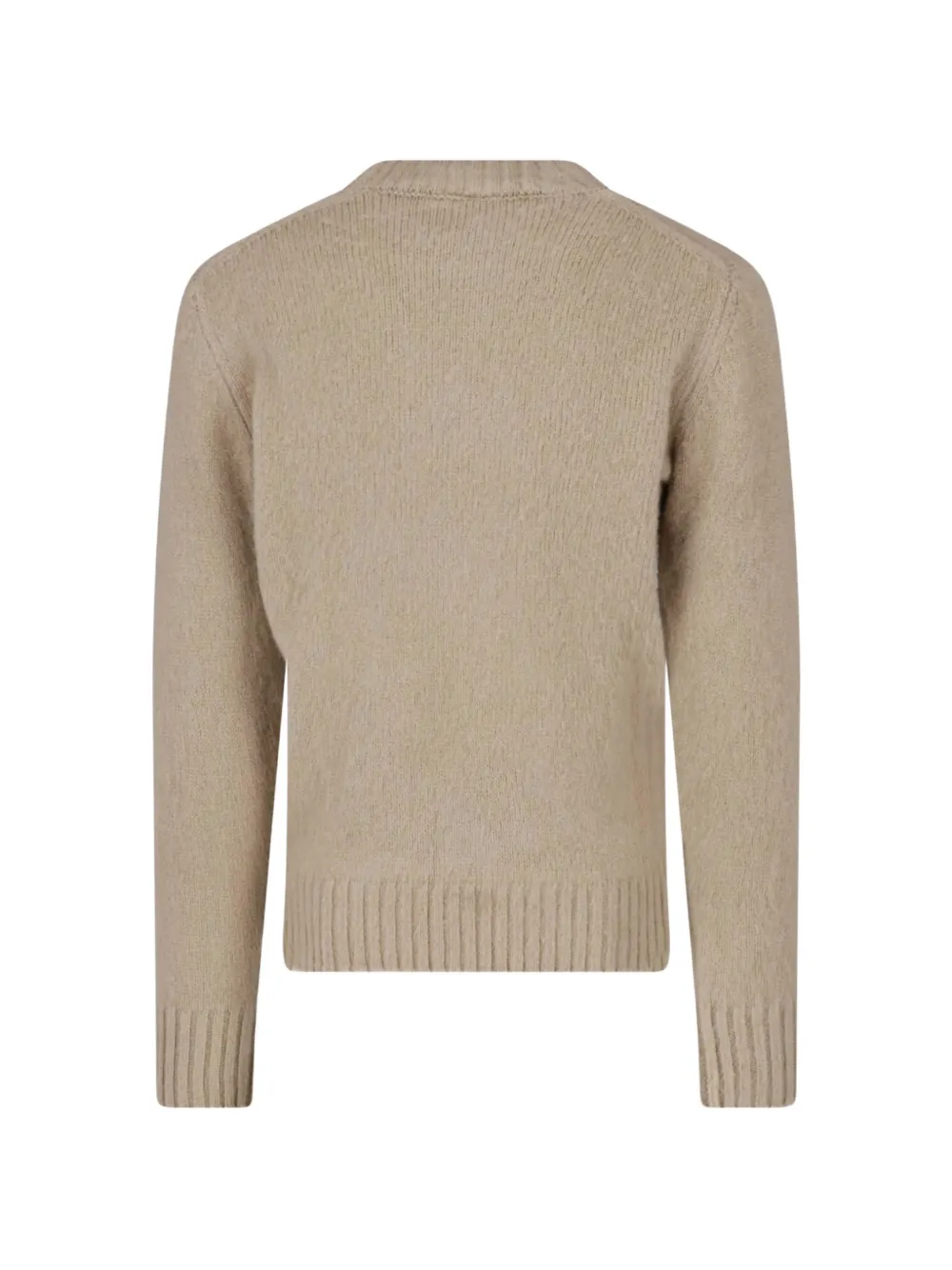 ASPESI Trui met ronde hals Beige