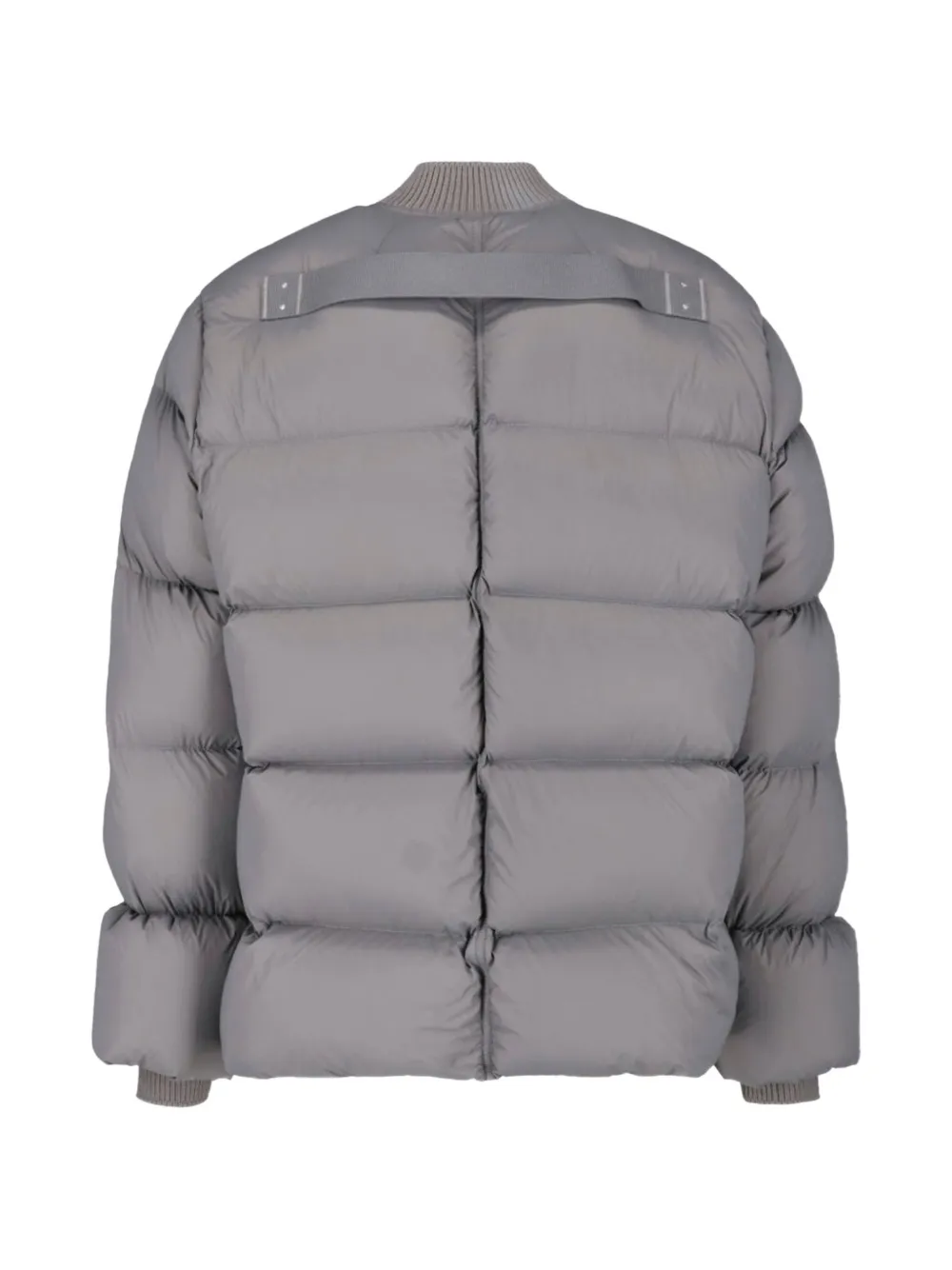 Rick Owens Gewatteerd jack Grijs