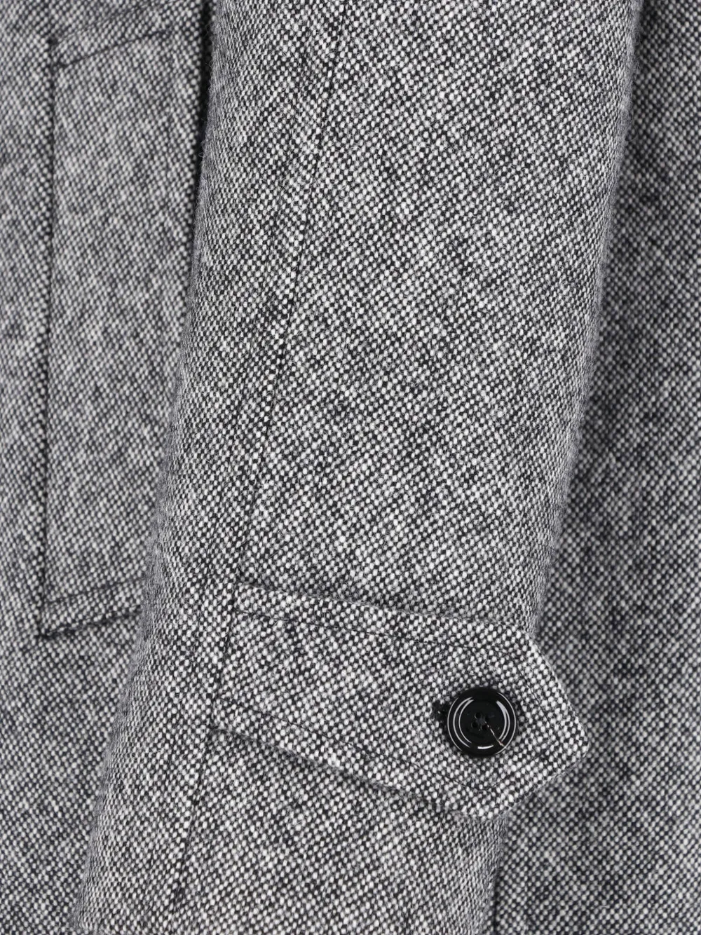 Lardini Jas met visgraat patroon Grijs