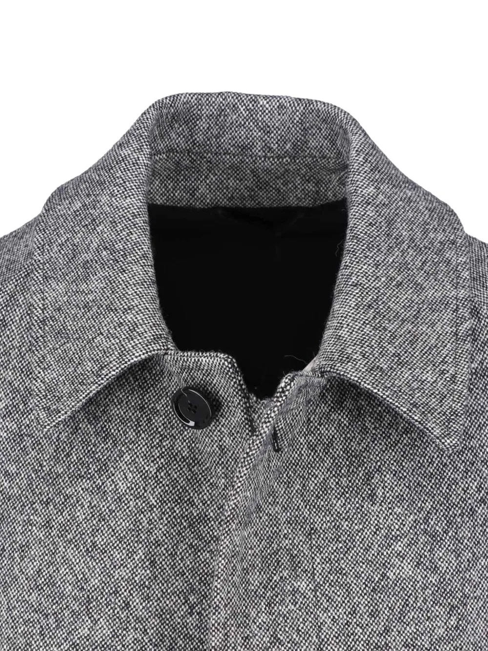 Lardini Jas met visgraat patroon Grijs