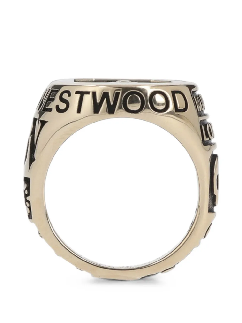 Vivienne Westwood Lancelot Chevalier ring - Argento