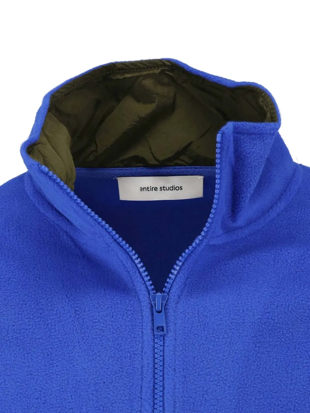 ENTIRE STUDIOS Sweater met halve rits Blauw