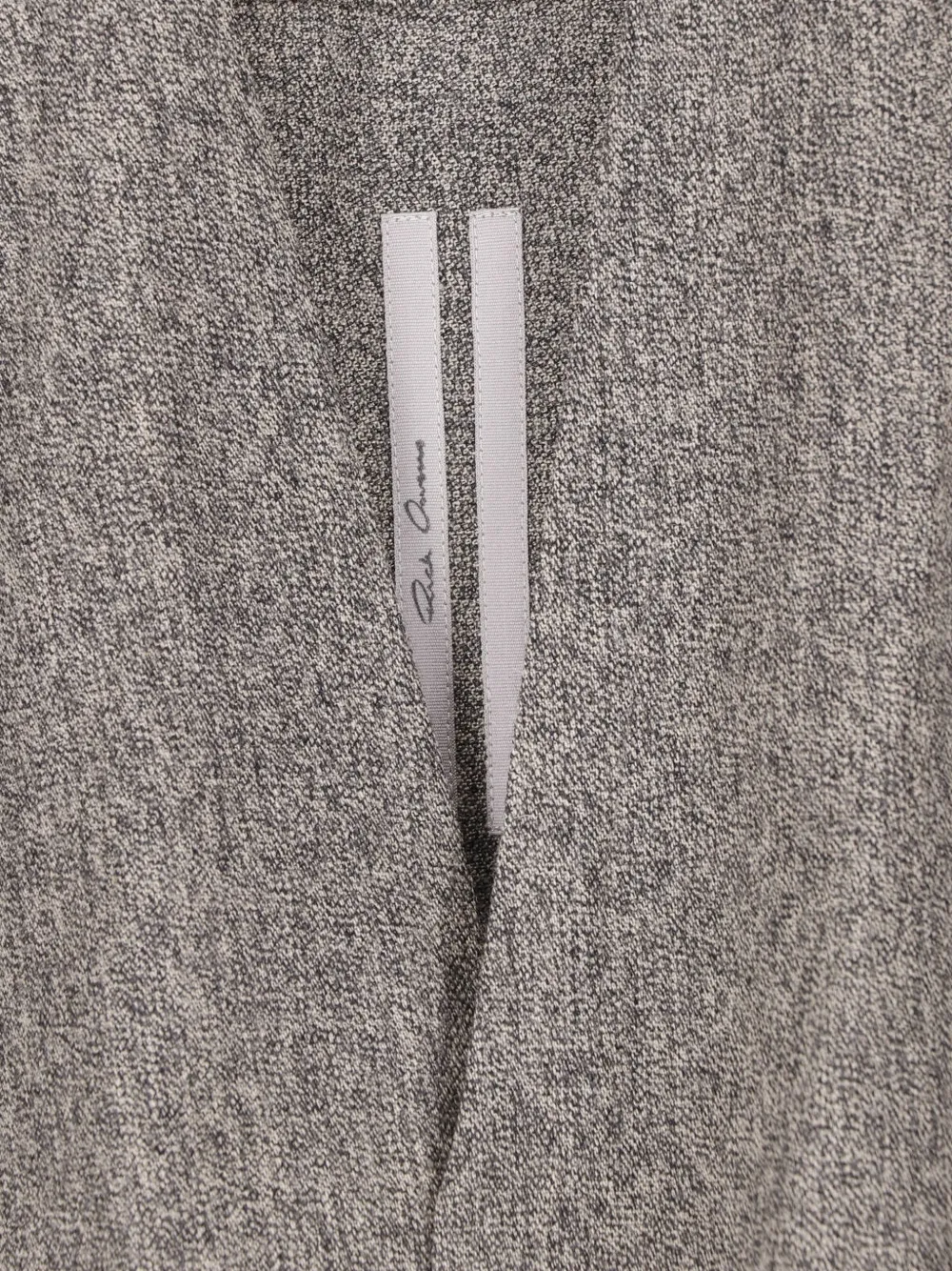 Rick Owens Lido Larry wollen overhemd Grijs