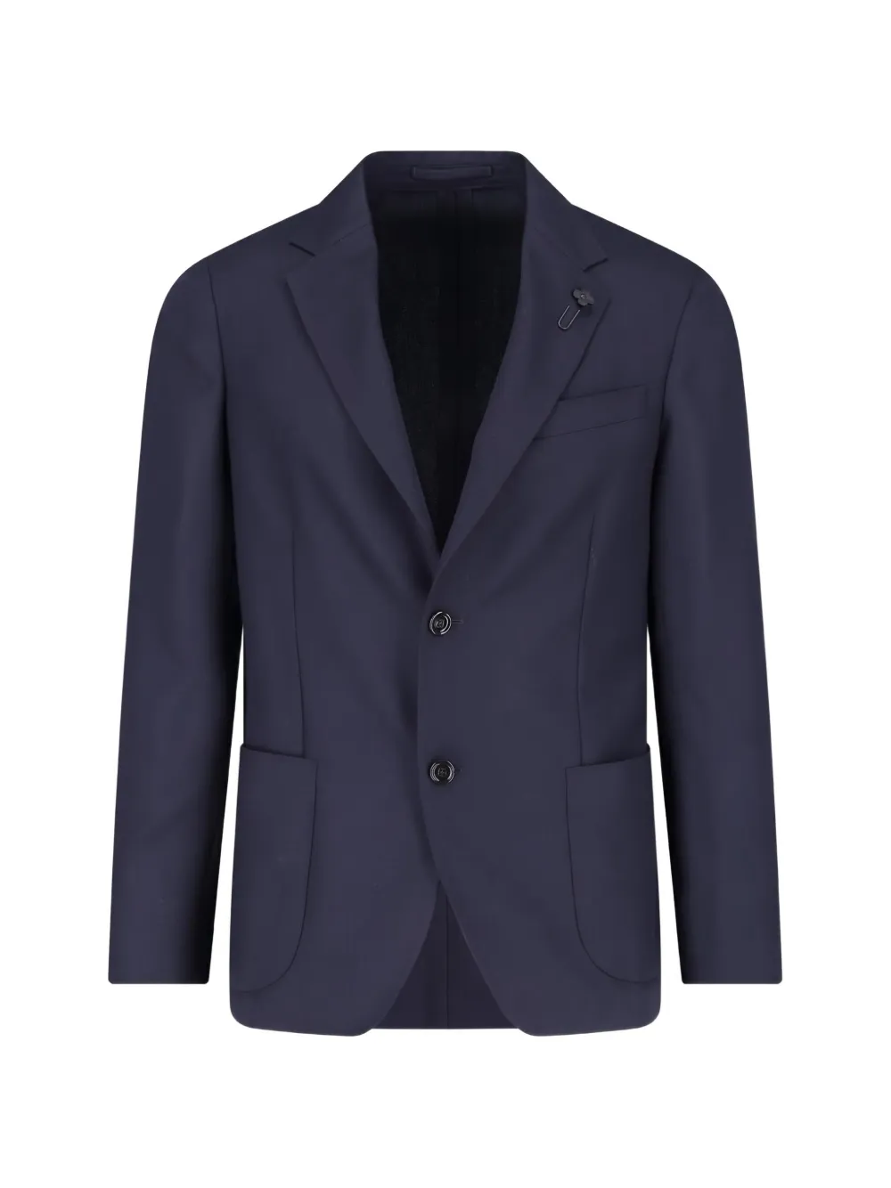 Lardini virgin wool blazer - Blue