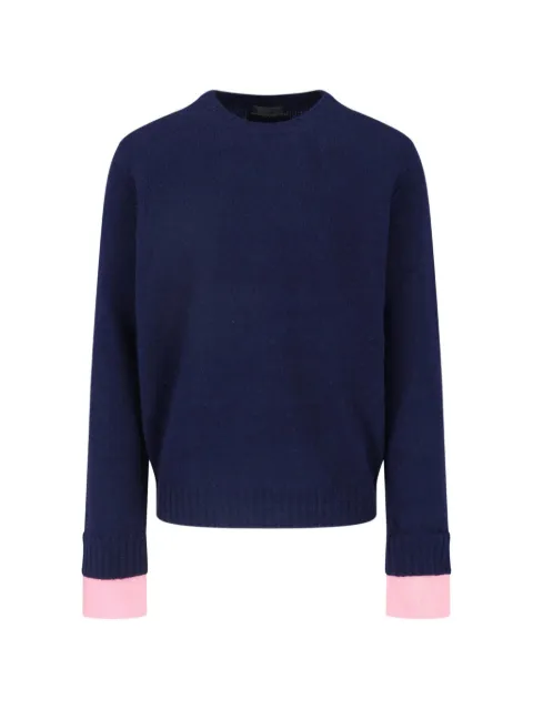 Prada Shetland wool crew-neck sweater
