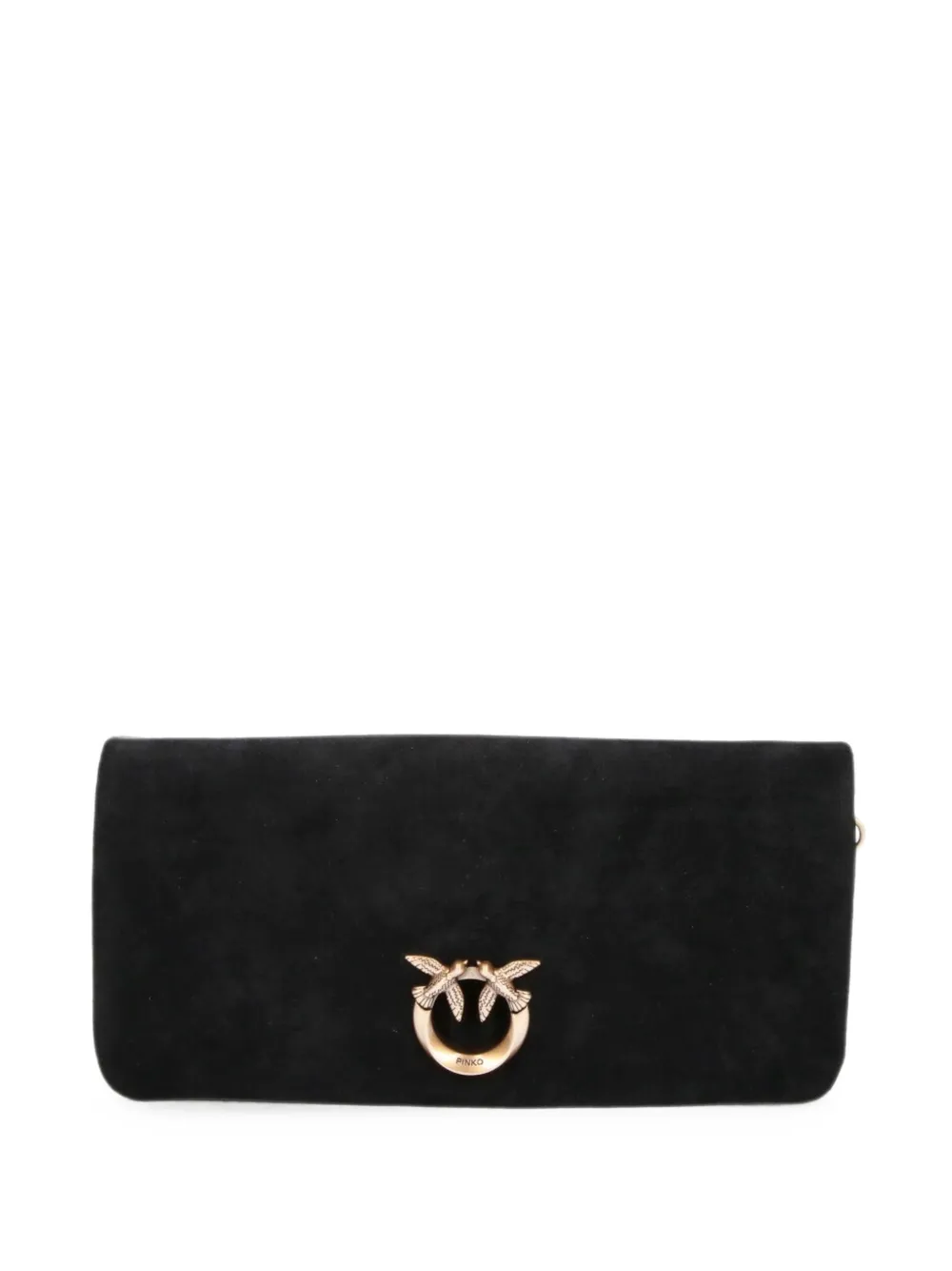 PINKO suede shoulder bag