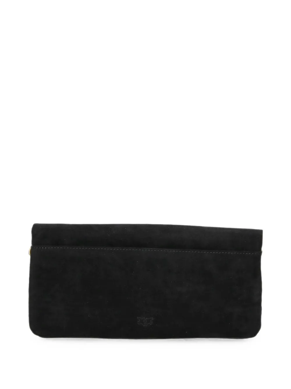 PINKO suede shoulder bag Zwart