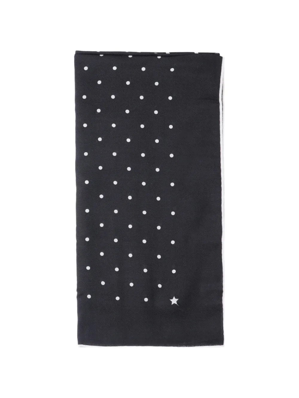 Destin polka-dot scarf - Nero