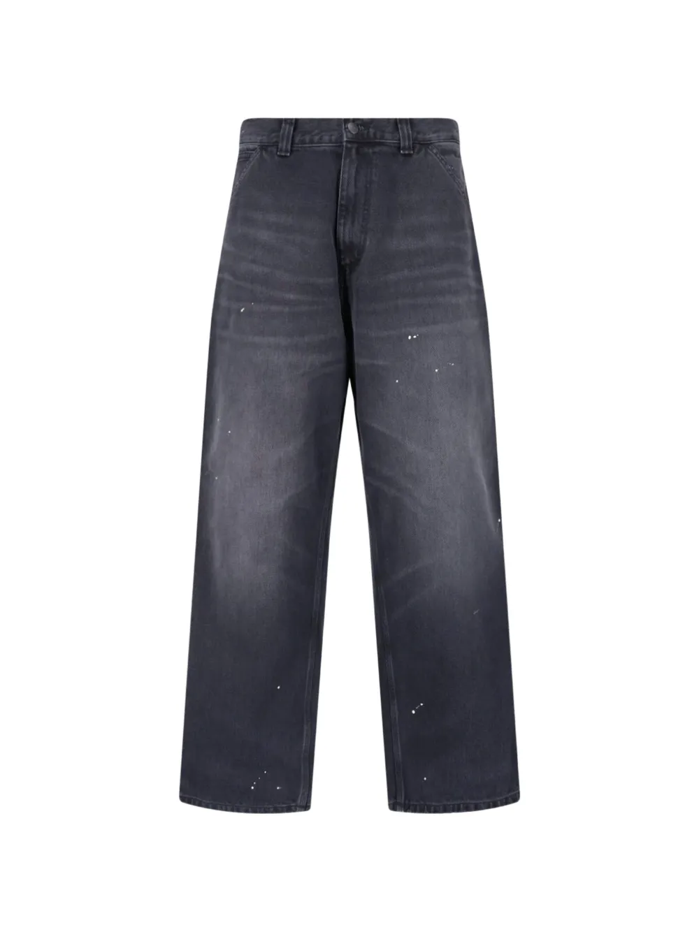 Carhartt WIP OG Single paint-splatter loose-fit jeans - Nero