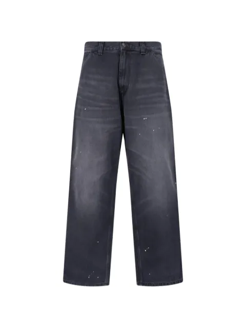 Carhartt WIP vaqueros holgados OG Single con motivo de salpicadura de pintura