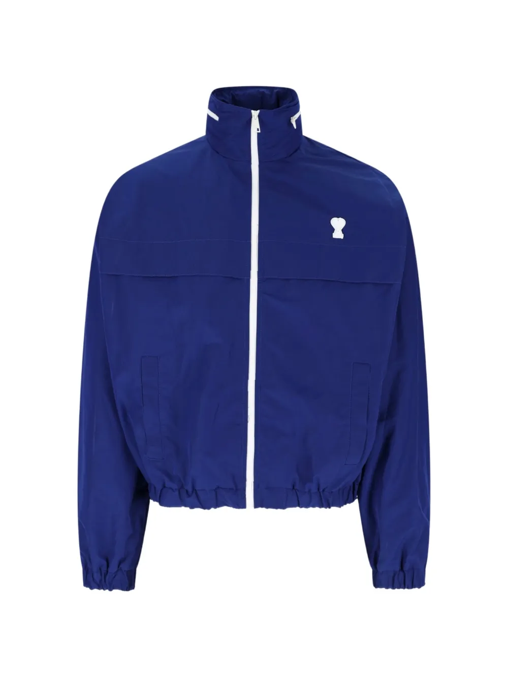 AMI Paris Ami de Coeur zip-up jacket - Blau