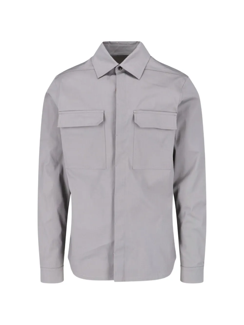 Rick Owens flap-pocket shirt - Grigio