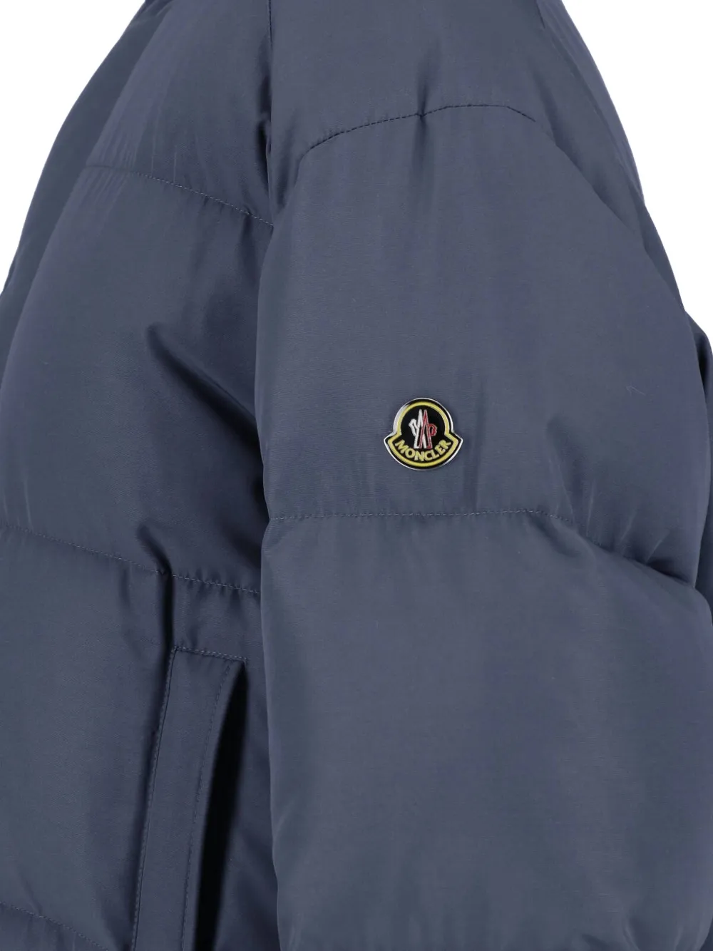 Moncler Verone short down jacket Blauw