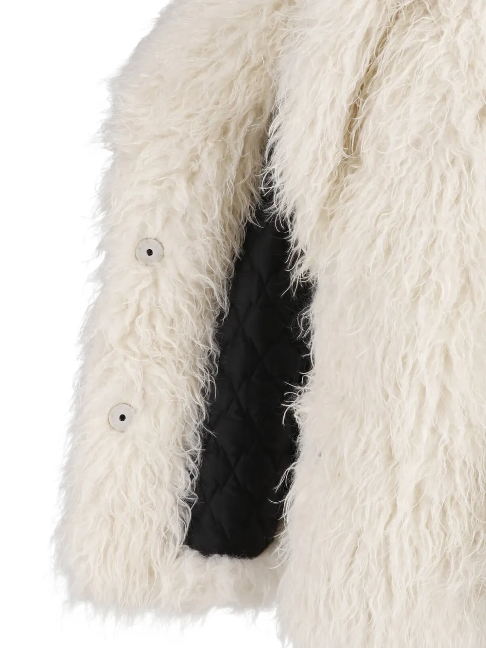 Moncler Grenoble Après-Ski faux-fur jacket Beige