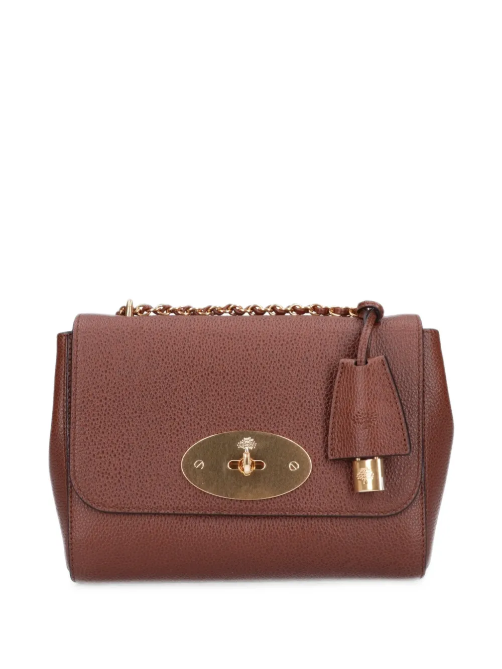 Mulberry Oak grained leather shoulder bag
