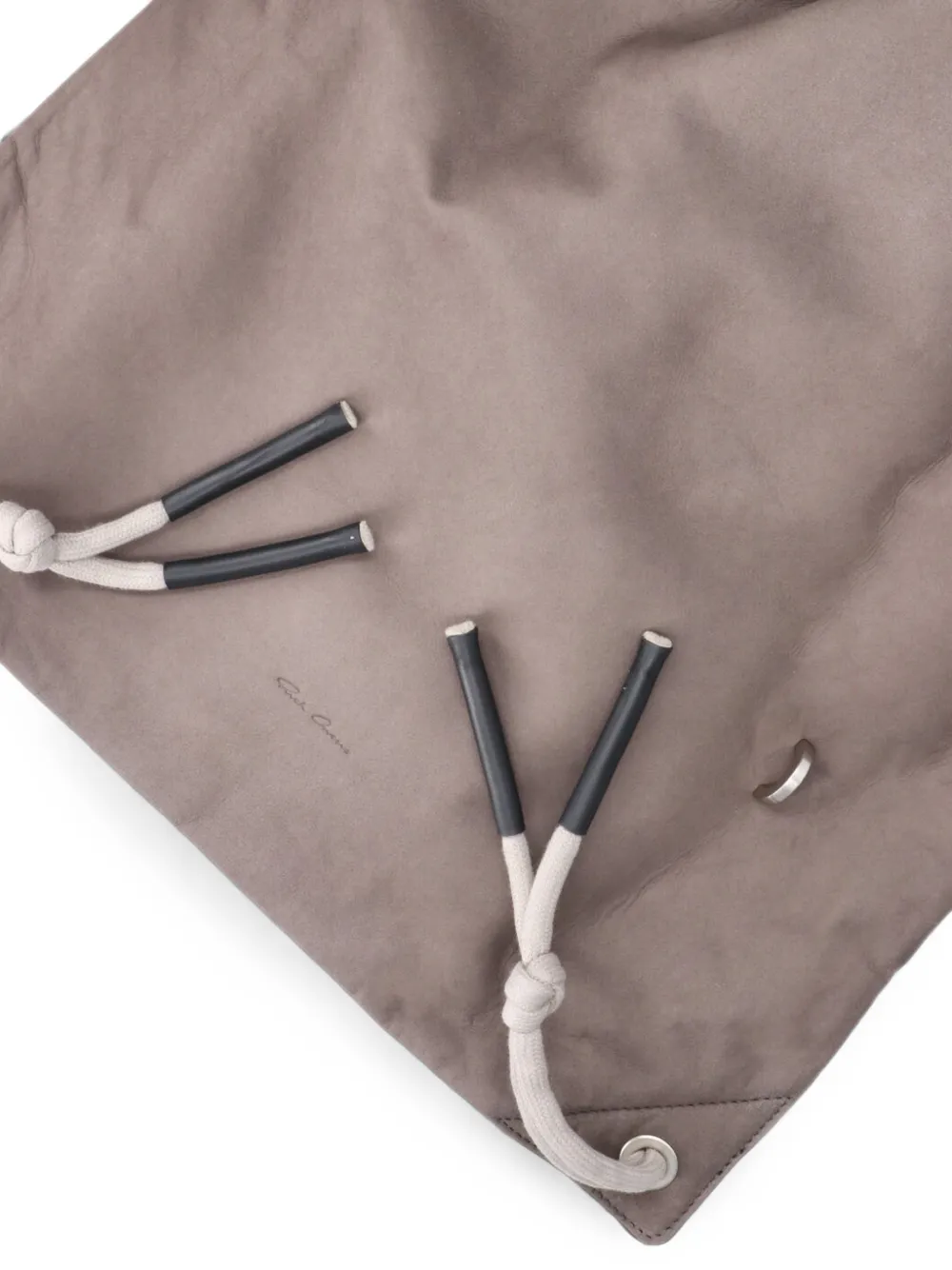Rick Owens Rugzak met trekkoord Grijs