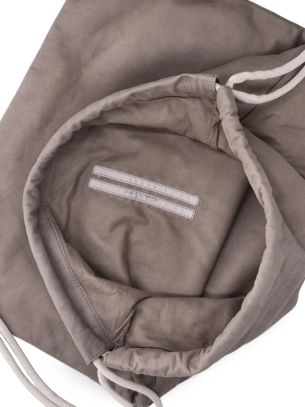 Rick Owens Rugzak met trekkoord Grijs