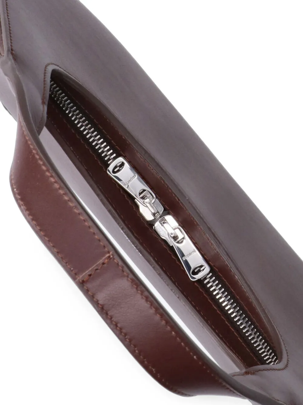 Coperni Loop Swipe leren schoudertas Bruin