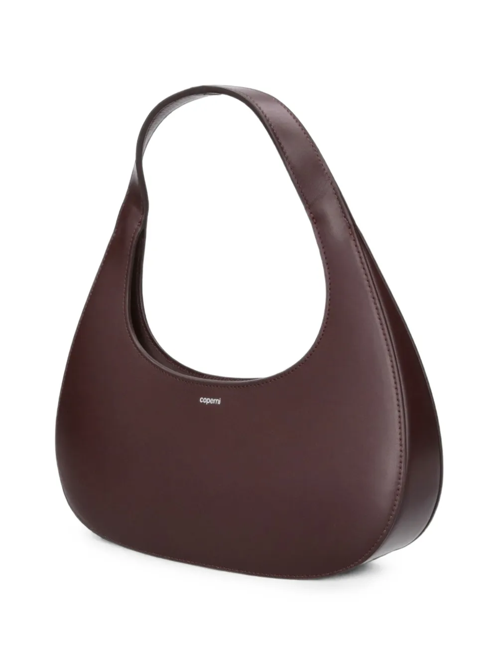 Coperni Loop Swipe leren schoudertas Bruin