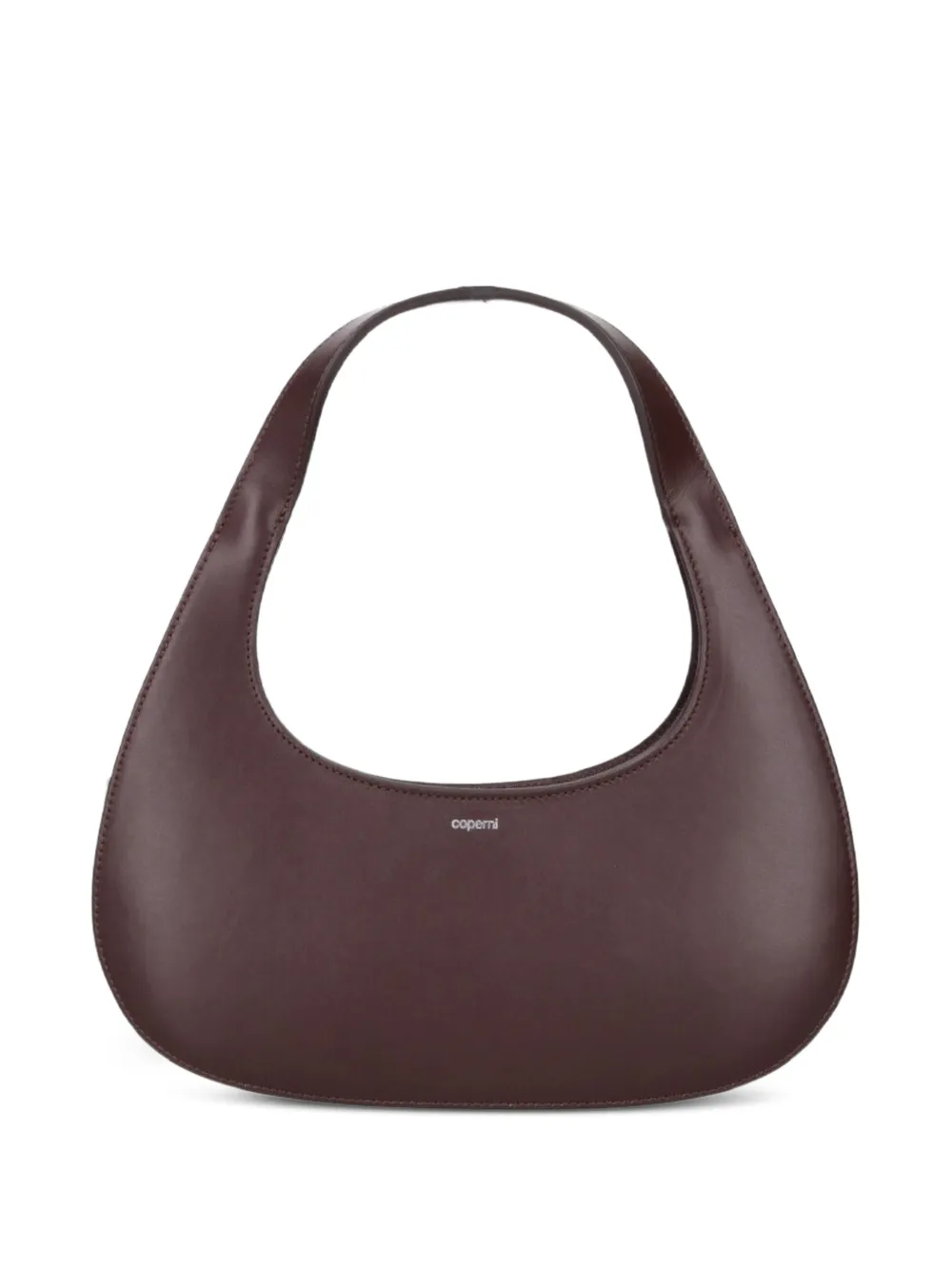 Coperni Loop Swipe leather shoulder bag - Marrone
