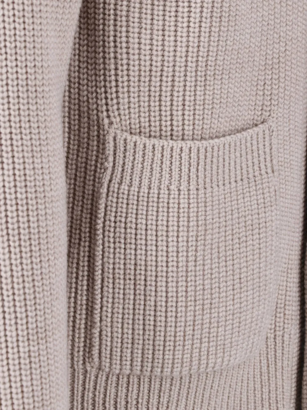 Drumohr Grofgebreid vest Beige
