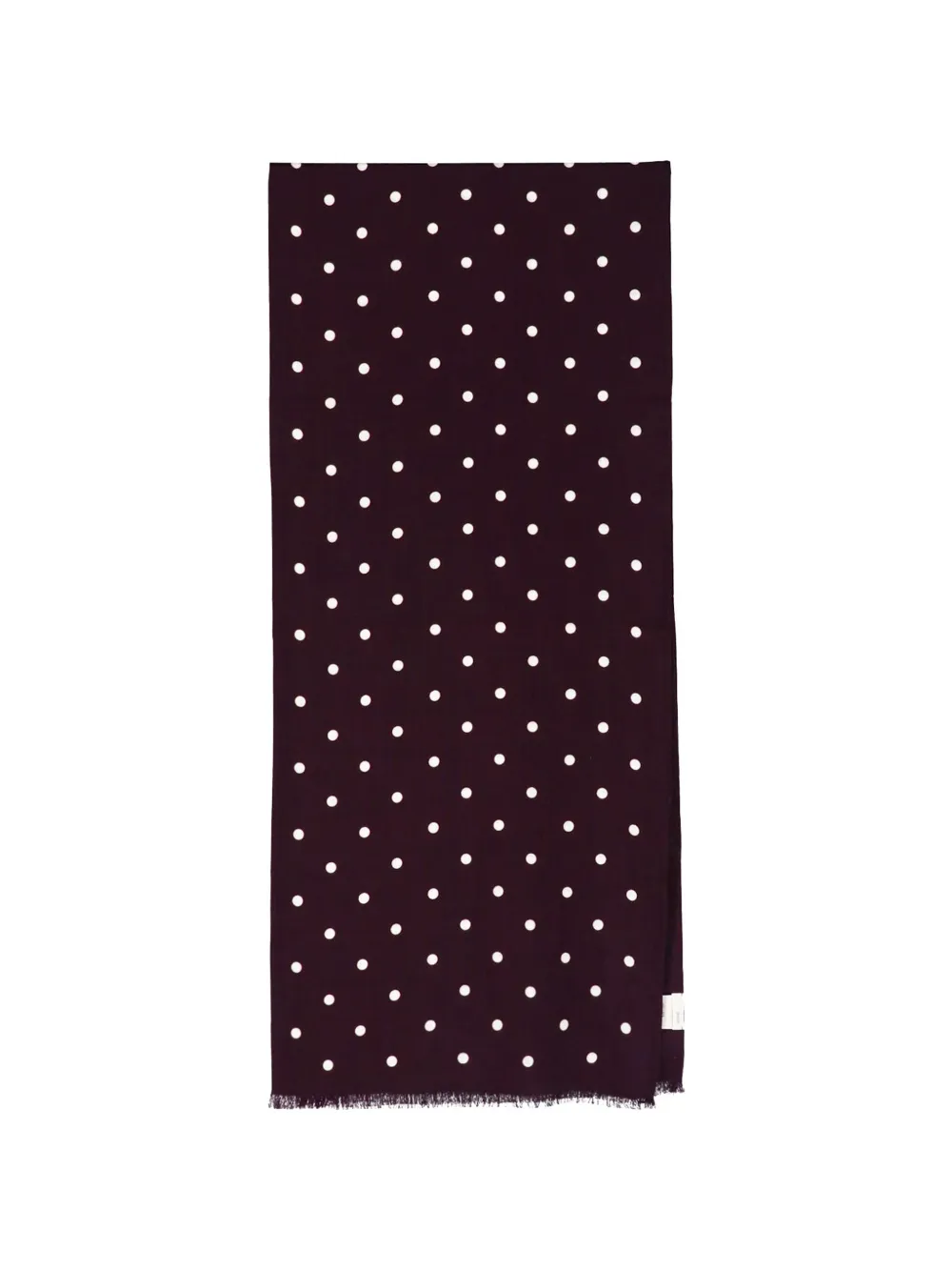 Destin Polka-dot Frayed Scarf In Multi