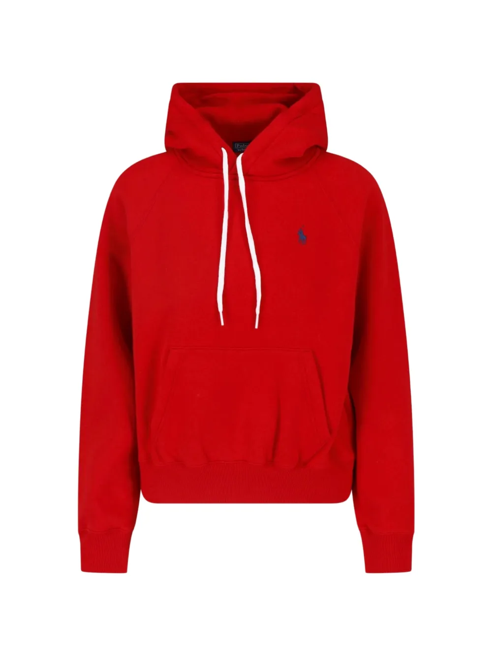 Polo Ralph Lauren Polo Pony Raglan-sleeve Hoodie In Red