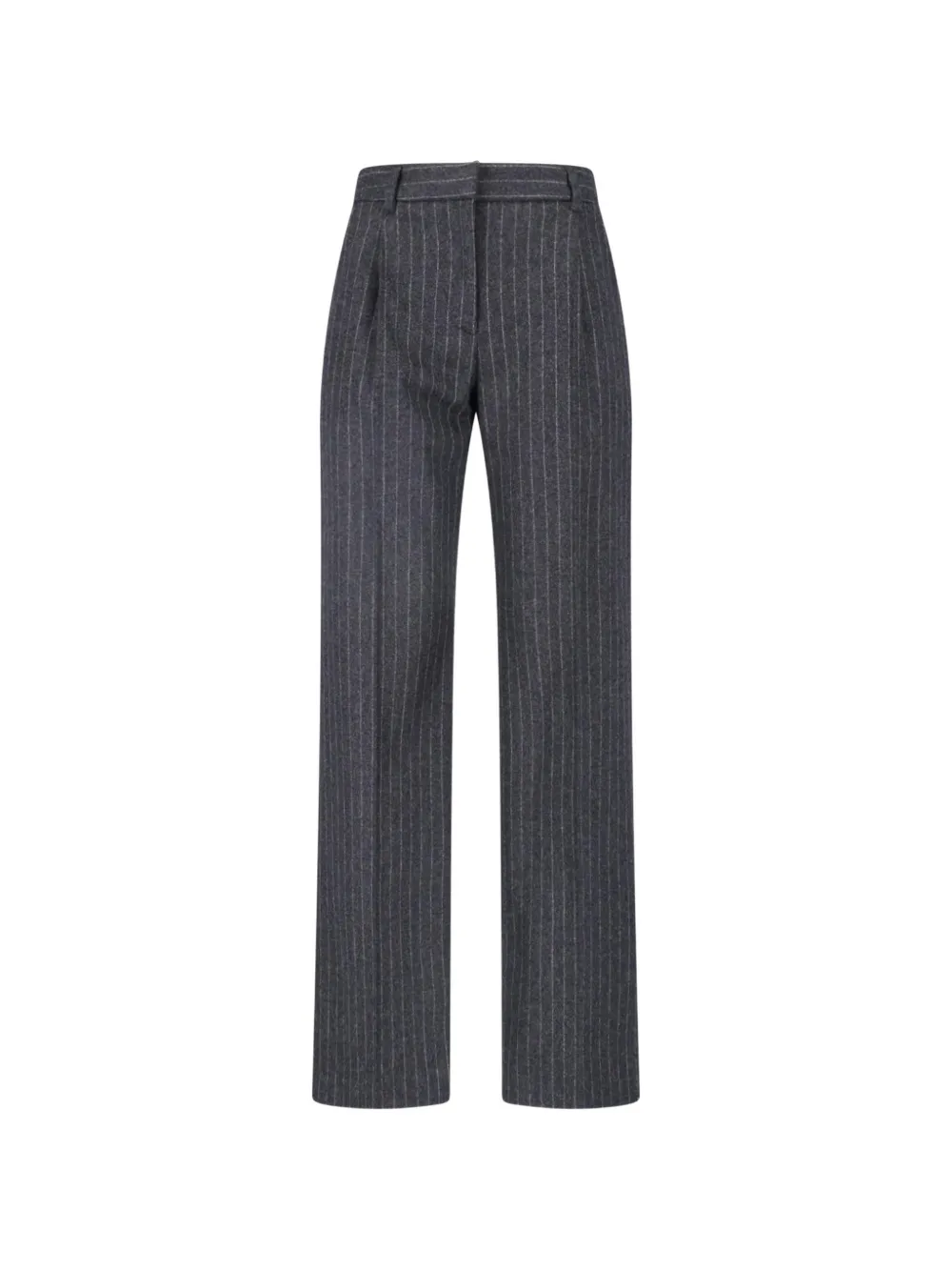 Lardini pinstripe-print pleated trousers